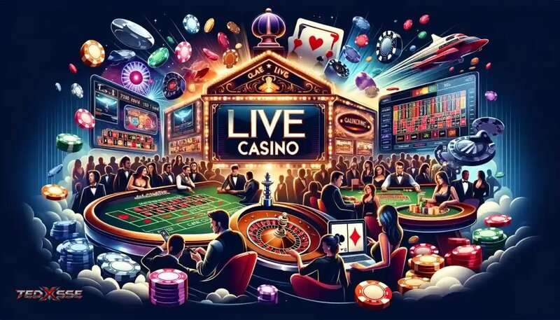 Casino TED x SSE - Live Dealer Tables Streamed From a Studio